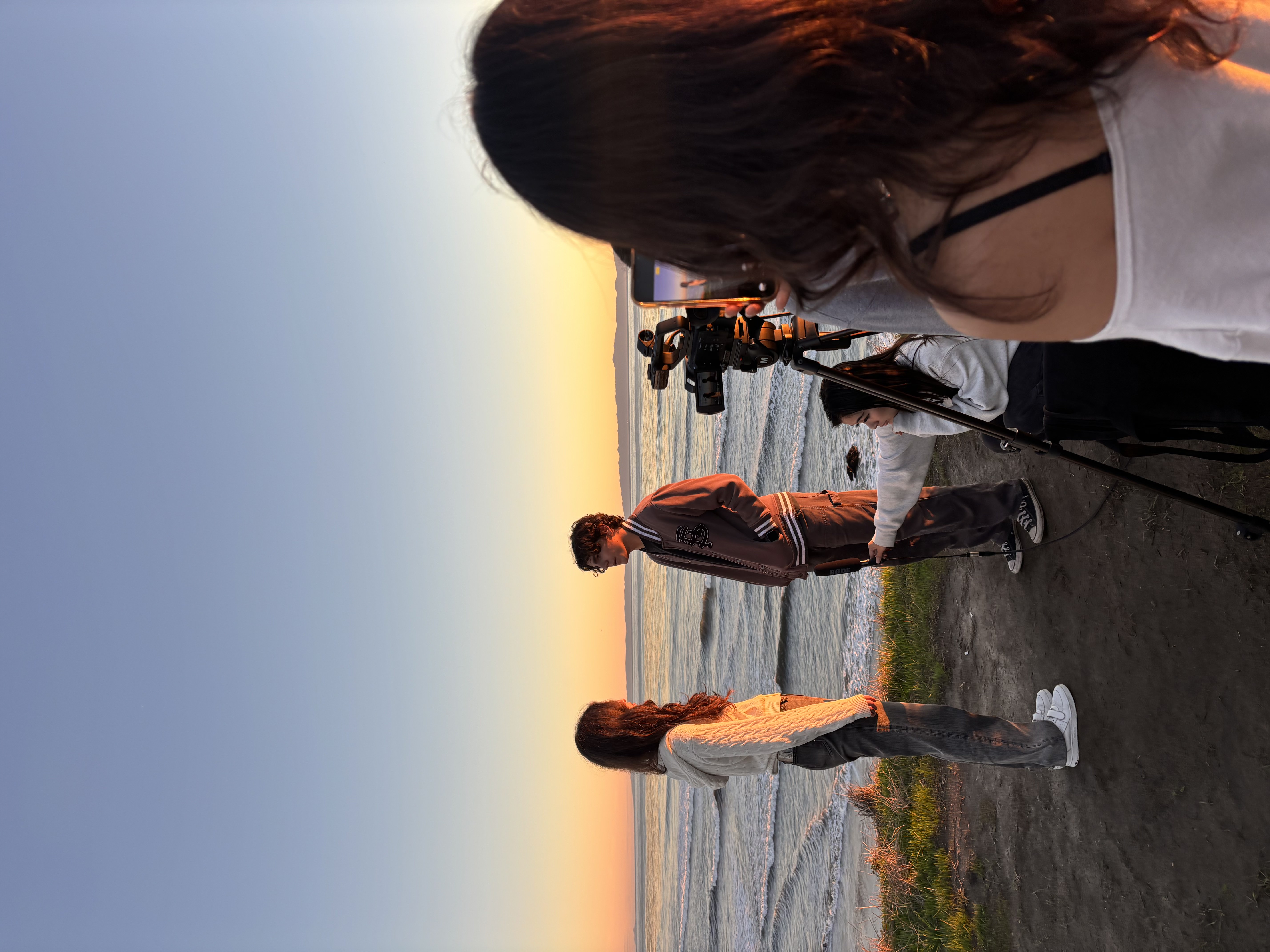 Behind the scenes photo from When We Were Here
